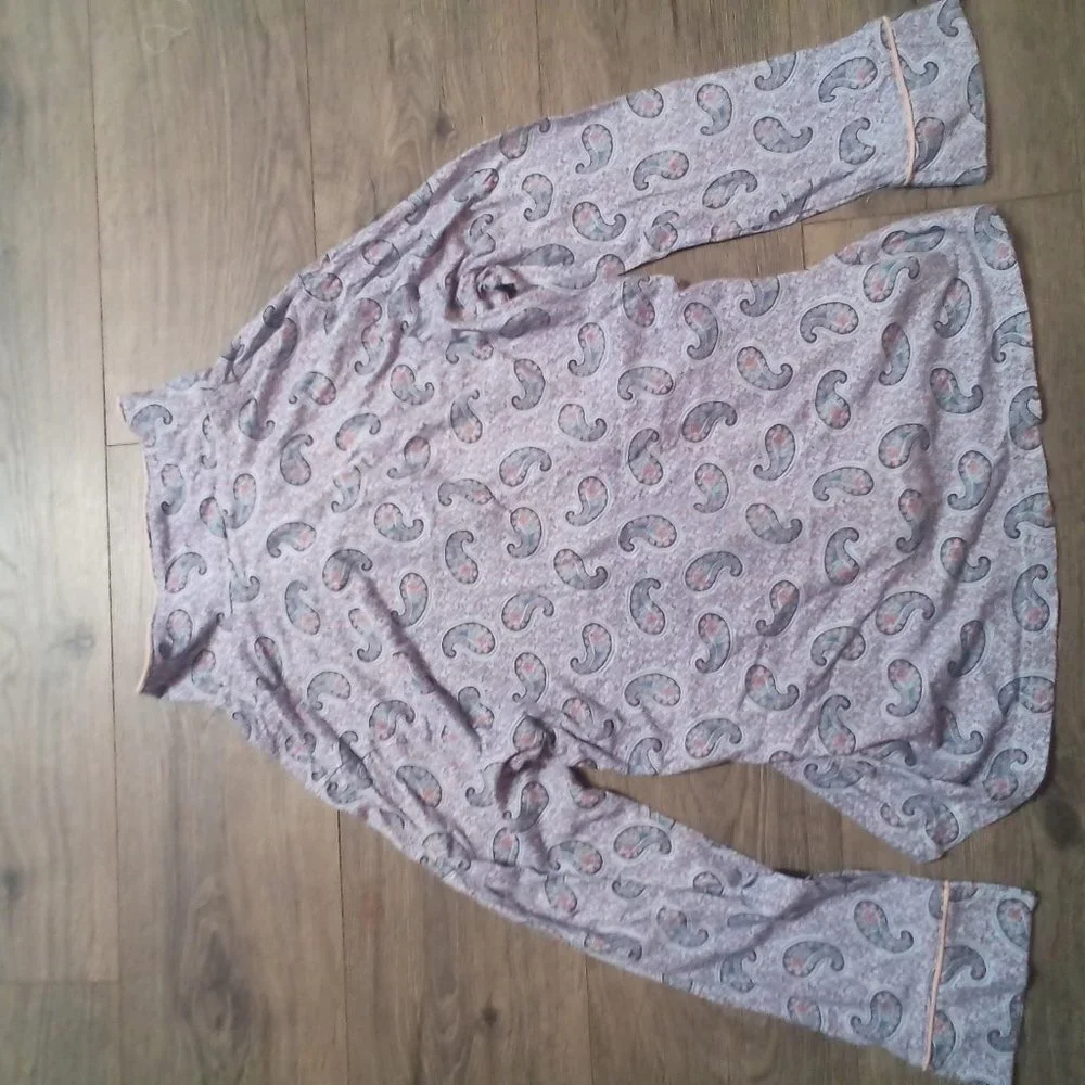 LIKE NEW  Vintage GREAT NORTHWEST INDIGO SLEEPWEAR shirt